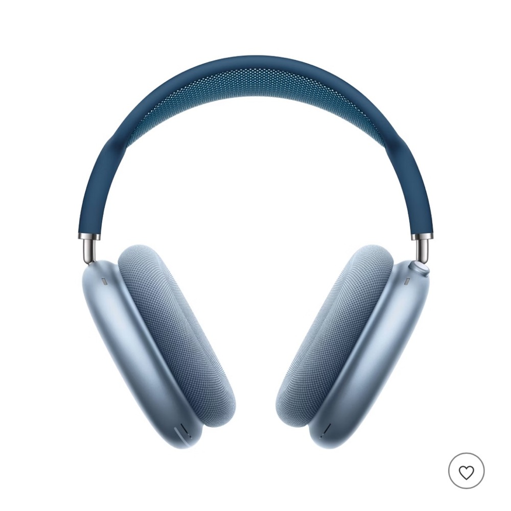Apple Over-Ear Headphones - Blue and Silver